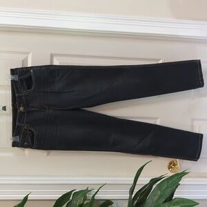 C&V Jeans Women's Slim & Lo Rise Dark Wash Stretch Jeans Size 30